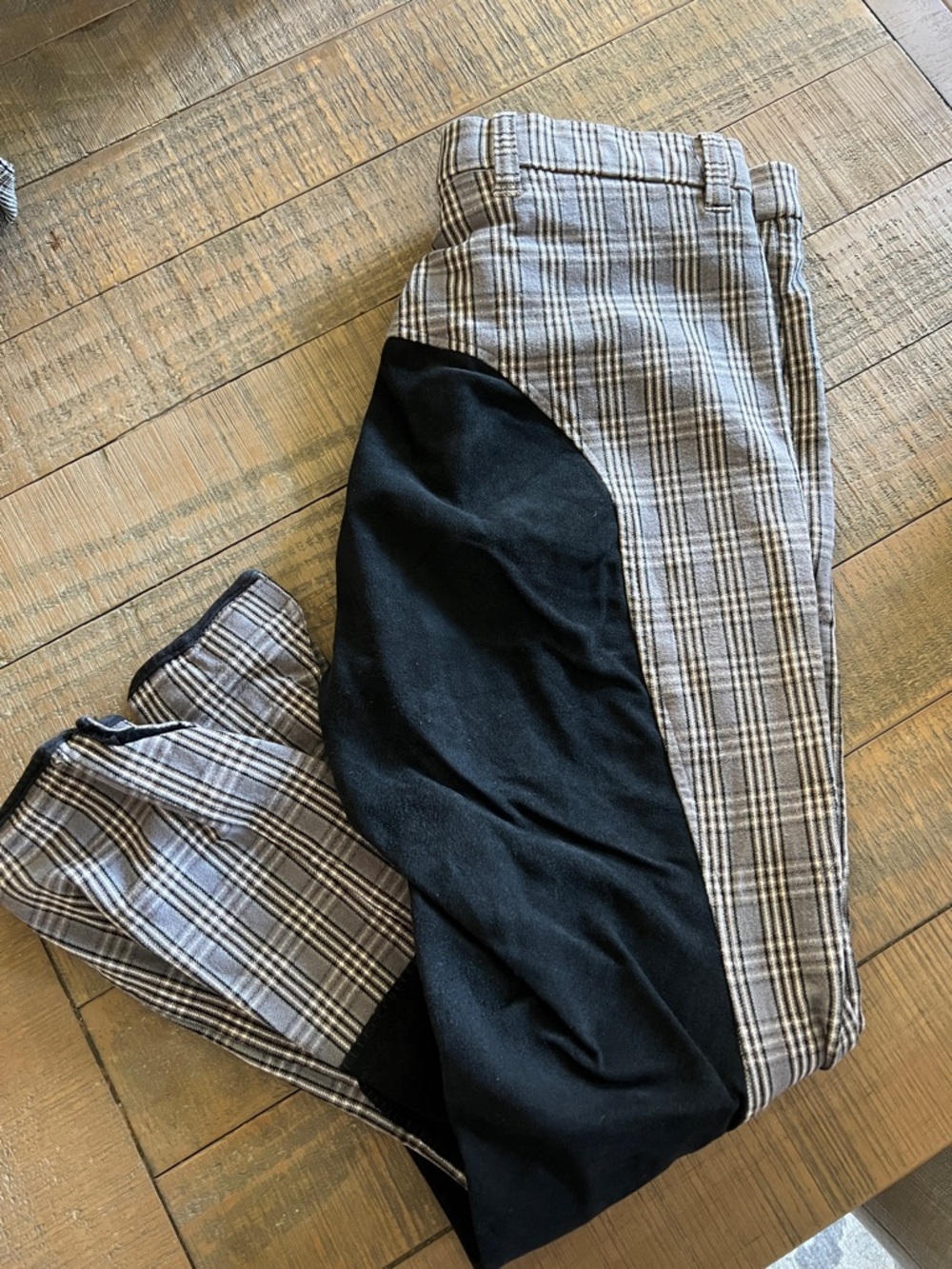 Vequicomfort Full Seat Plaid Breech